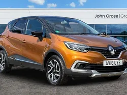 Orange/black Used 2017 Renault Captur Dynamique SUV | £8,495 (Fair price)