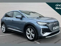 Blue Used 2021 Audi Q4 e-tron S-Line SUV | £21,067