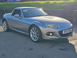 Silver Used 2015 Mazda MX5 Inclusive Cabriolet | £11,495 (Fair price)