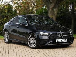 Black Used 2023 Mercedes CLA200 AMG Line Premium Coupe | £29,998 (Super price)