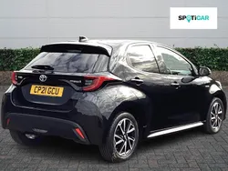 Black Used 2021 Toyota Yaris Hybrid Design | £13,495 (Fair price)