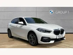 White Used 2021 BMW 116 Sport Line Hatchback | £19,236 (Fair price)