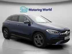 Blue Used 2022 Mercedes GLA180 AMG line SUV | £26,600 (Fair price)