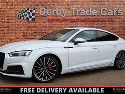 White Used 2017 Audi A5 Sportback S-Line Hatchback | £13,490 (Expensive)
