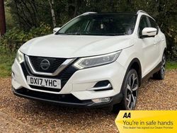White Used 2017 Nissan Qashqai S SUV | £8,299 (Fair price)