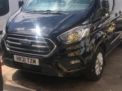 Black Used 2021 Ford Transit Custom Limited Van | £13,995 (Super price)