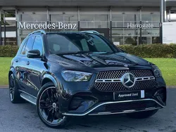 Black Used 2025 Mercedes GLE450 AMG AMG line SUV | £70,700 (Fair price)