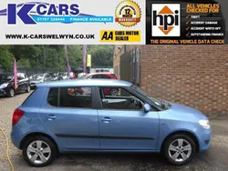 Blue Used 2014 Skoda Fabia SE Hatchback | £4,470 (Good price)