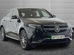 Black Used 2023 Mercedes EQC400 AMG line SUV | £29,395 (Good price)