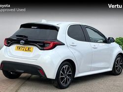 White Used 2023 Toyota Yaris Hybrid Design Hatchback | £17,055 (Fair price)