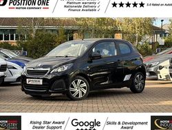 Black Used 2016 Peugeot 108 Active Hatchback | £5,400 (Fair price)