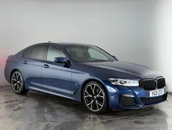 Blue Used 2021 BMW 520 M Sport Sedan | £21,500 (A bit pricey)