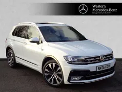 White Used 2016 VW Tiguan R-line SUV | £19,799 (Fair price)