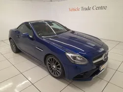 Blue Used 2016 Mercedes SLC200 AMG line Cabriolet | £11,499 (A bit pricey)