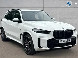 White Used 2025 BMW X5 M Sport SUV | £73,074 (Expensive)