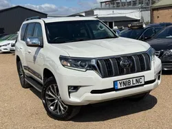 White Used 2018 Toyota Land Cruiser SUV | £39,949 (Fair price)