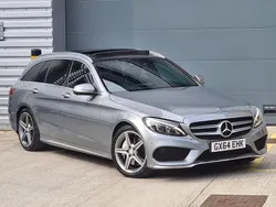 Silver Used 2014 Mercedes C250 AMG Line Premium Plus Estate | £8,795 (Super price)