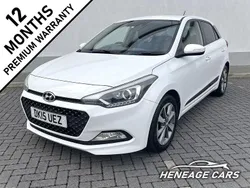 White Used 2015 Hyundai i20 Premium Hatchback | £6,300 (A bit pricey)