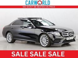 Black Used 2018 Mercedes E220 AMG line Sedan | £13,245 (A bit pricey)