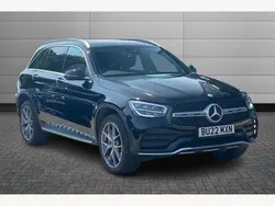 Black Used 2022 Mercedes GLC300e AMG Line Premium Plus SUV | £37,850 (Fair price)