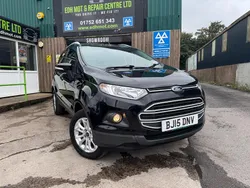 Black Used 2015 Ford Ecosport Zetec SUV | £4,990 (Fair price)