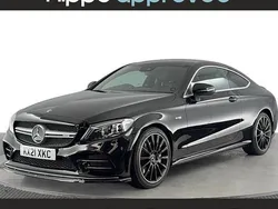 Black Used 2020 Mercedes C43 AMG Premium Coupe | £30,220 (Fair price)