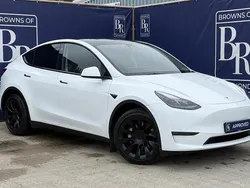 White Used 2022 Tesla Model Y Long Range AWD SUV | £27,899