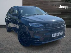 Black Used 2024 Jeep Compass SUV | £23,292 (Fair price)