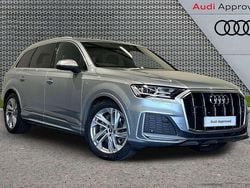 Silver Used 2023 Audi Q7 S-Line SUV | £45,200 (Fair price)