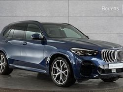 Blue Used 2022 BMW X5 M Sport SUV | £50,990 (Good price)