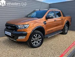 Orange Used 2017 Ford Ranger Wildtrack Pickup | £16,750 (Fair price)