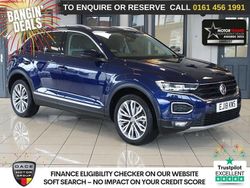 Blue Used 2018 VW T-Roc SEL SUV | £15,840 (Fair price)