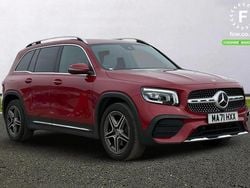 Red Used 2021 Mercedes GLB200 AMG line SUV | £23,399 (Good price)