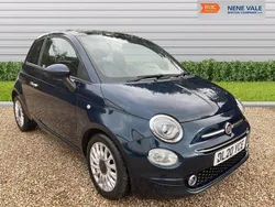 Blue Used 2020 Fiat 500 Lounge Hatchback | £7,700 (Fair price)