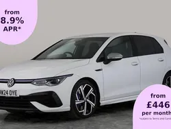 White Used 2024 VW Golf VIII R Hatchback | £31,741 (Fair price)