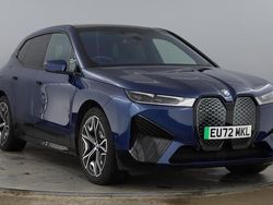 Blue Used 2022 BMW iX M Sport SUV | £36,995 (Fair price)