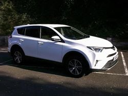 White Used 2016 Toyota RAV4 Business Edition SUV | £11,495 (A bit pricey)