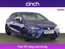 Blue Used 2021 Seat Ibiza FR Sport Hatchback | £13,249 (Fair price)
