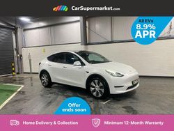 White Used 2022 Tesla Model Y Long Range AWD SUV | £25,497 (Fair price)