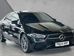 Cosmos black metallic Used 2024 Mercedes CLA180 Executive Sedan | £28,711 (Fair price)