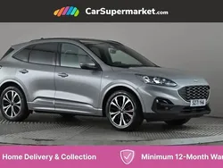 Silver Used 2022 Ford Kuga ST-Line X SUV | £19,397 (Fair price)