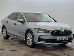 Pebble silver metallic Used 2024 Skoda Superb SE Technology Hatchback | £24,995 (A bit pricey)