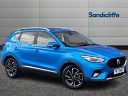 Blue Used 2021 MG ZS Exclusive Sedan | £12,450 (Fair price)
