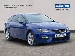 Blue Used 2020 Seat Leon FR Estate | £15,500 (A bit pricey)