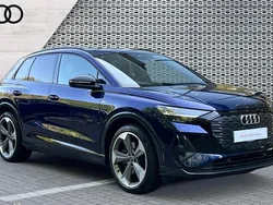 Blue Used 2022 Audi Q4 e-tron Advanced Plus SUV | £39,090 (Expensive)
