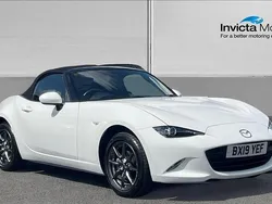 White Used 2019 Mazda MX5 Cabriolet | £15,970 (Good price)
