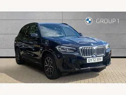 Black Used 2023 BMW X3 M Sport SUV | £37,495 (Fair price)