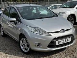 Silver Used 2012 Ford Fiesta Zetec Hatchback | £2,299 (Good price)