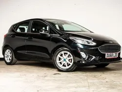 Black Used 2018 Ford Fiesta Zetec Hatchback | £5,140 (Fair price)