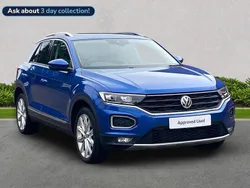 Blue Used 2018 VW T-Roc SEL SUV | £13,340 (Fair price)